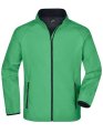 Heren Softshell Jas Promo Daiber JN1130 Groen-Navy